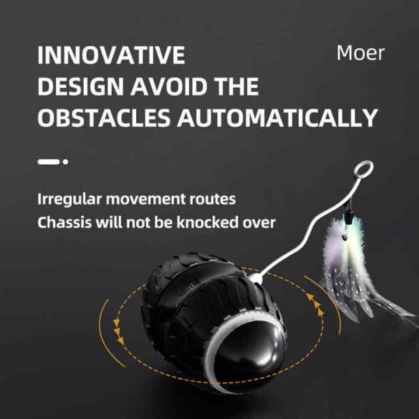 Rechargeable Electric Interactive Cat Ball