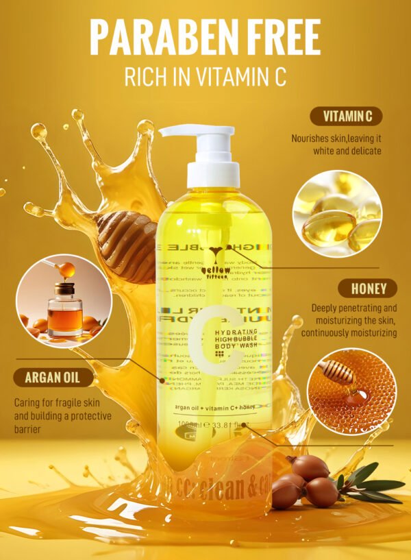 Honey Vitamin C Shower Gel